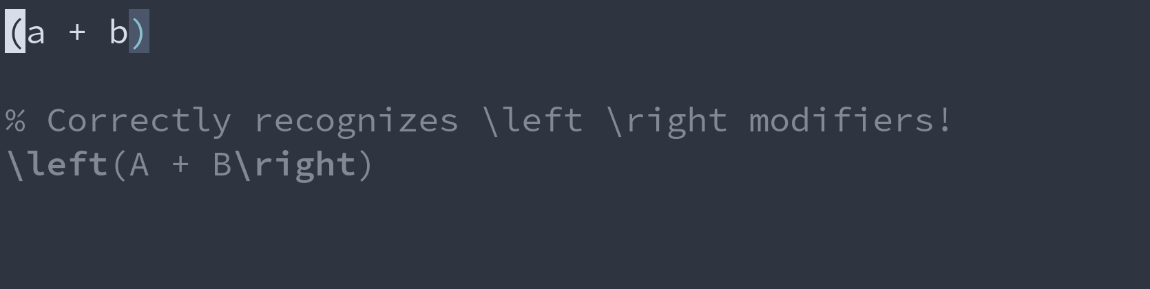 GIF: changing surrounding delimiters with csd.